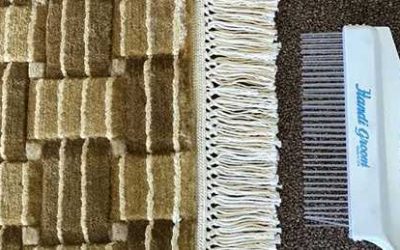 Can I use bleach to clean my rug fringes?